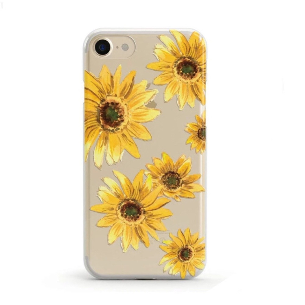 Casely Clear Sunflower IPhone 6/6s/7/8 Case